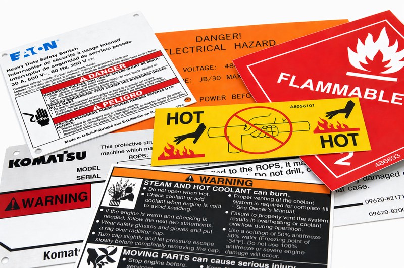 metallics-safety-marking-label-decal-metal-nameplate-acrylic-polyester-vinyl-aluminum-screen-print-engrave-chemical-etch-fill-digital-die-cut-adhesive-mounting-holes-warning-800x532
