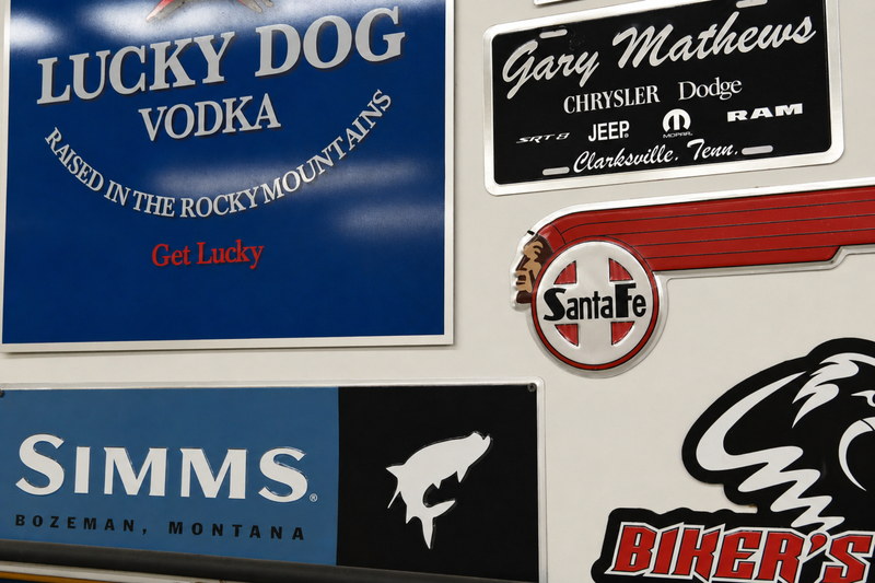 metallics-sign-wall-tacker-metal-aluiminum-screen-print-laser-cut-simms-800x533